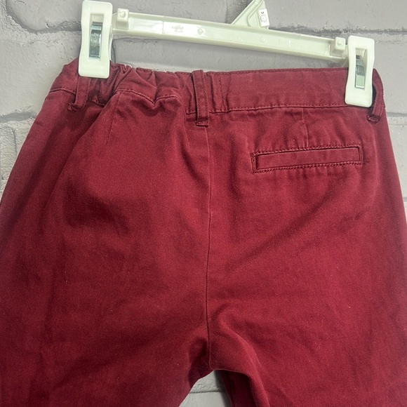 NWOT Place Deep Red Trousers size 8 - Picture 4 of 6
